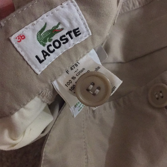 Lacoste Capri Pants. Size 36/4
